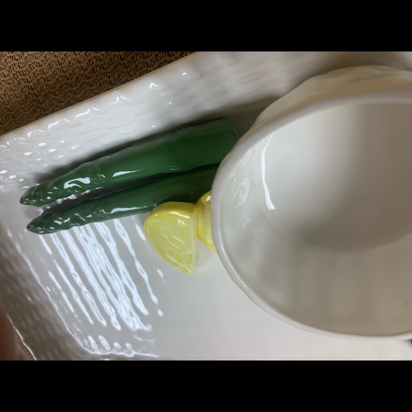 Briggs Pottery Veggie Tray w/Dip Bowl - Picture 6 of 10